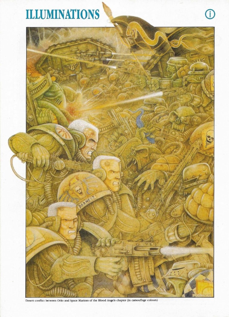 Wayne England Space Marines