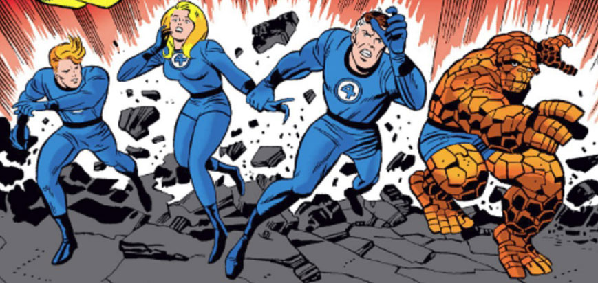 Marvel's First Family - The Fantastic Four by Jack Kirby
