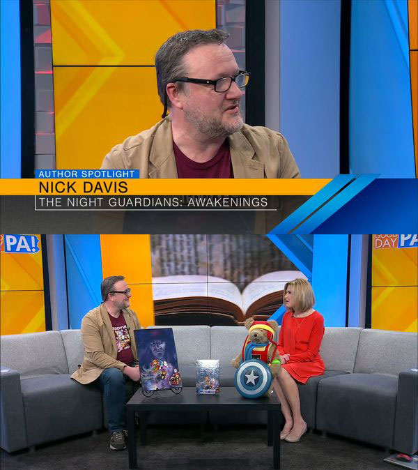 Nick Davis, author of the Night Guardians appears on Good Day PA on ABC27