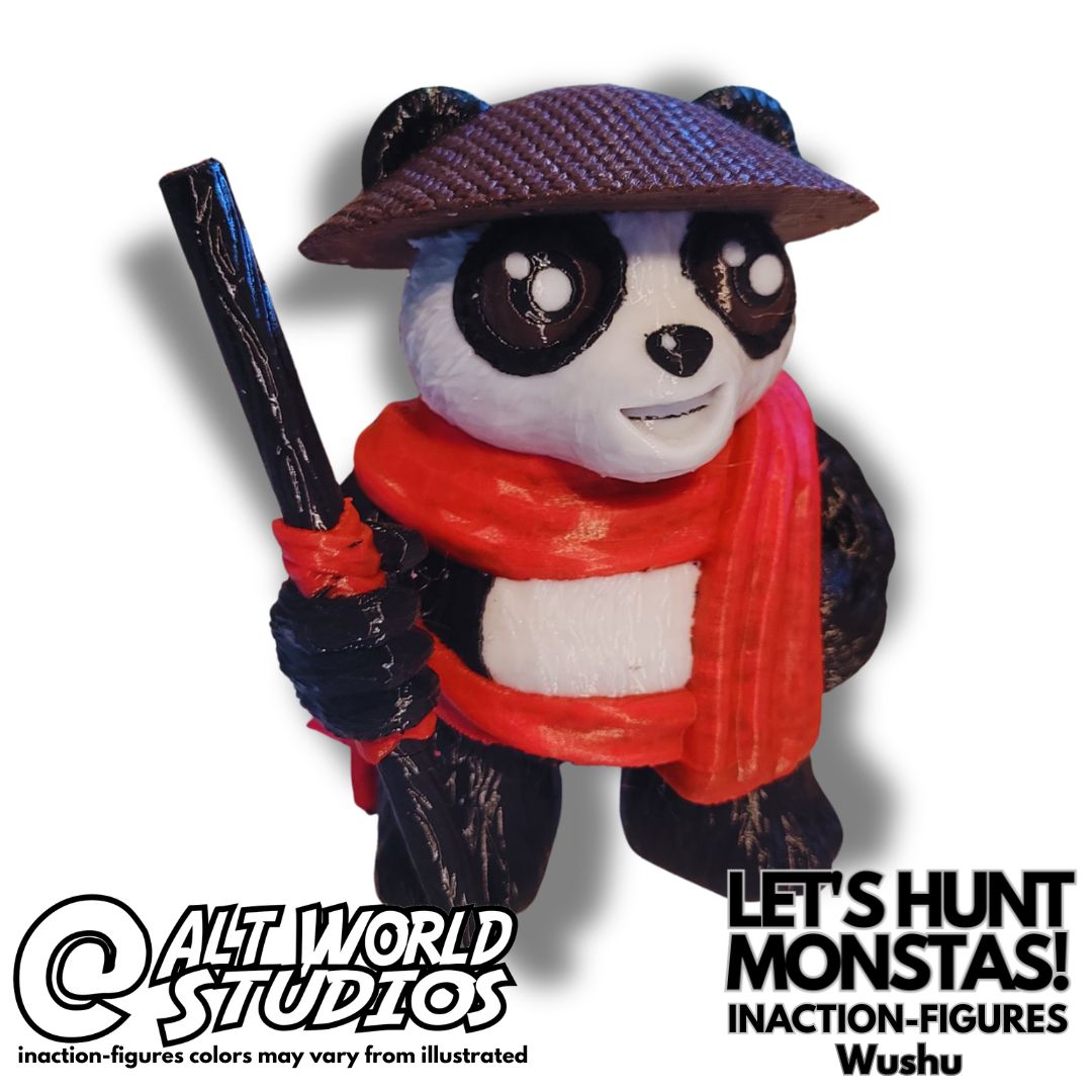 Wushu the Panda and Teditsu Master