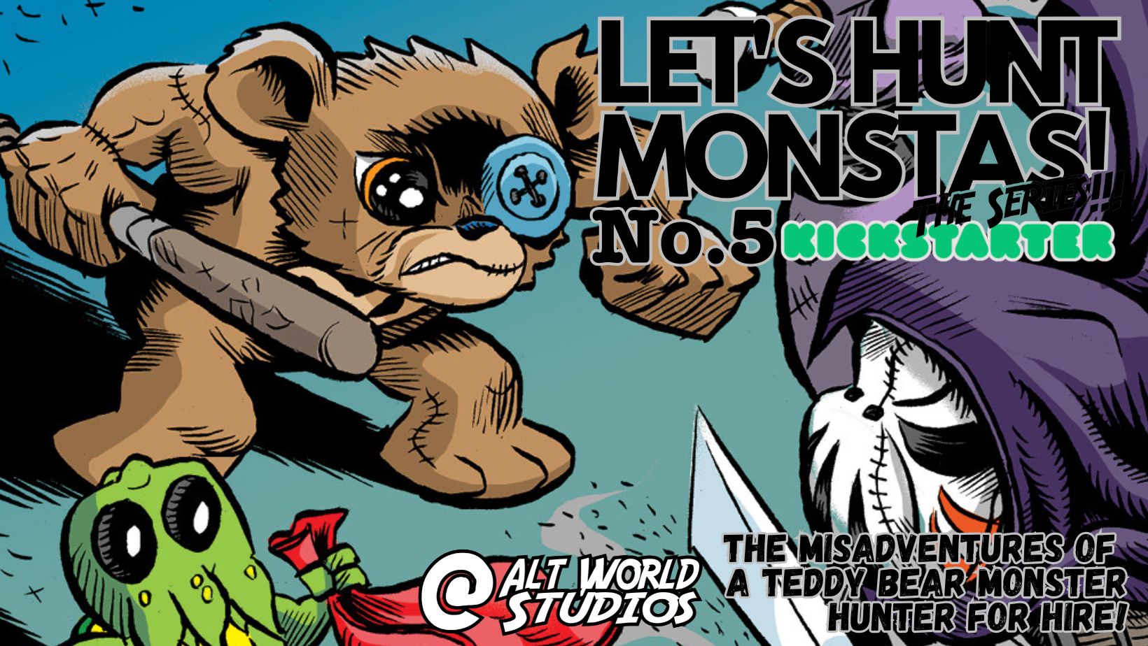 The Let's Hunt Monstas! Series Finale Kickstarter Launches, March 3 ...