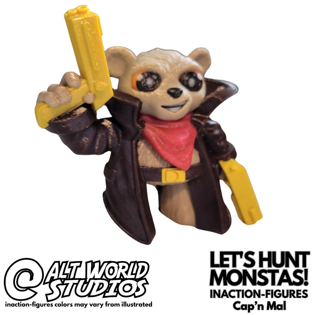 Cap'n Mal Teddy Bear Monster Hunter