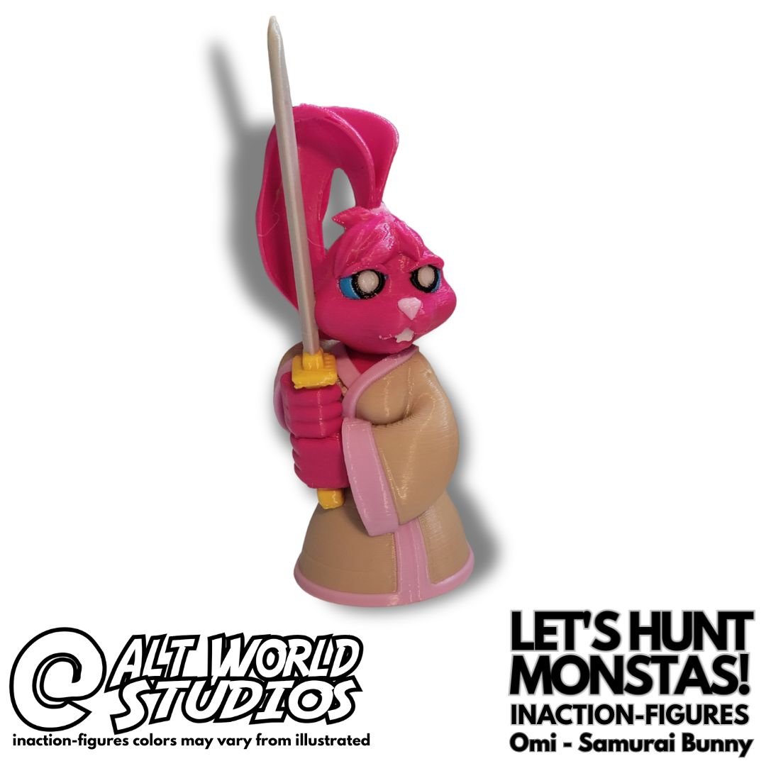 Omi The Samurai Bunny