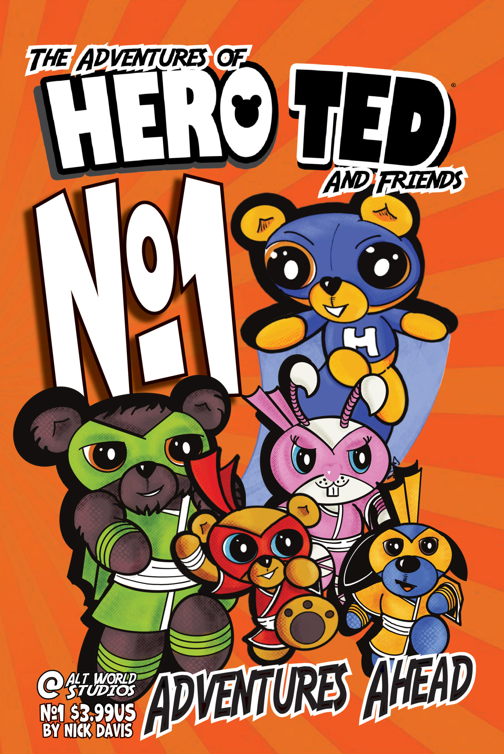 The Adventures of Hero Ted And Friends No.1
