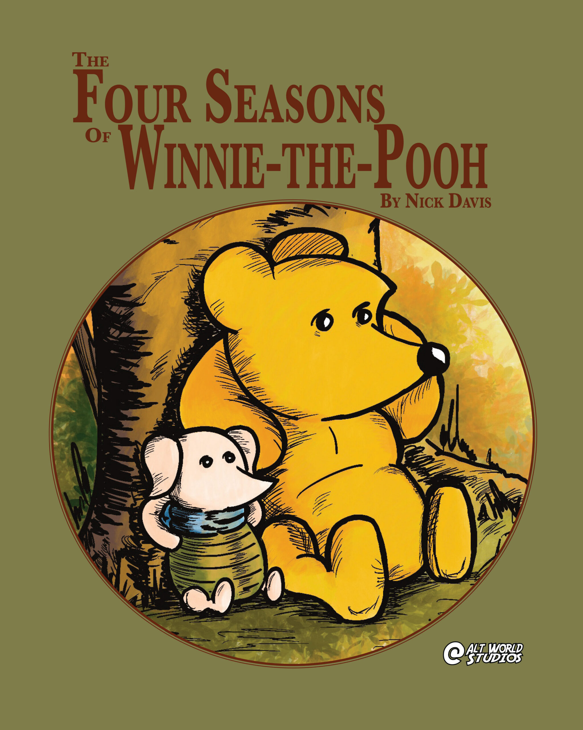 The Four Seasons of Winnie The Pooh Hardcase Graphic Novel